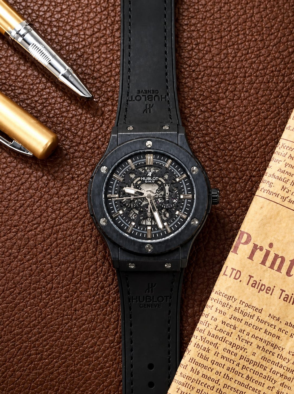 Hublot Classic Fusion Aerofusion "All Black" Skeleton