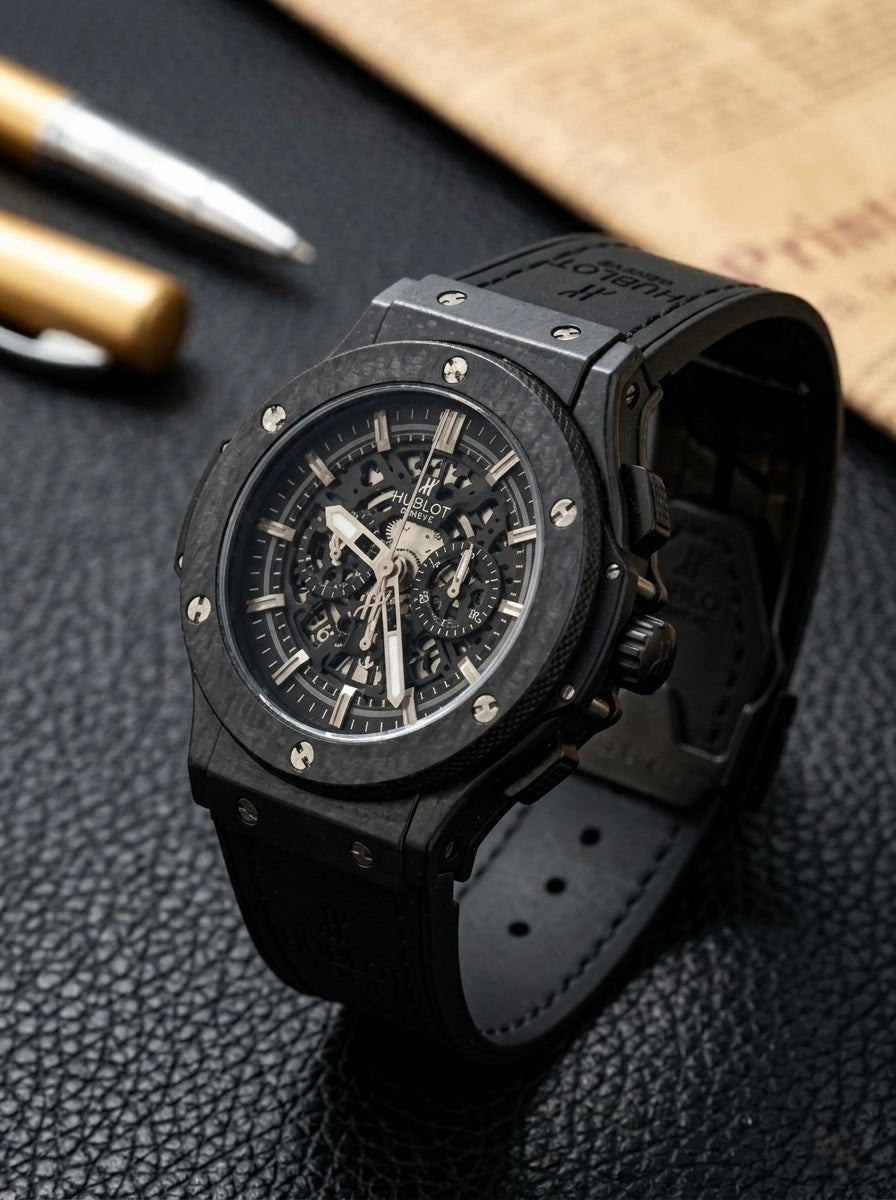 Hublot Classic Fusion Aerofusion "All Black" Skeleton