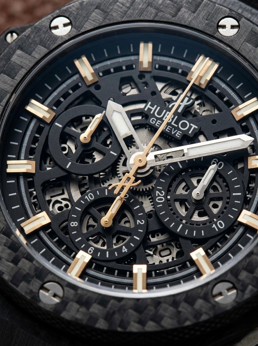 Hublot Classic Fusion Aerofusion "All Black" Skeleton