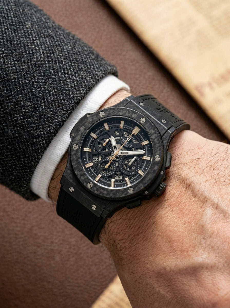 Hublot Classic Fusion Aerofusion "All Black" Skeleton