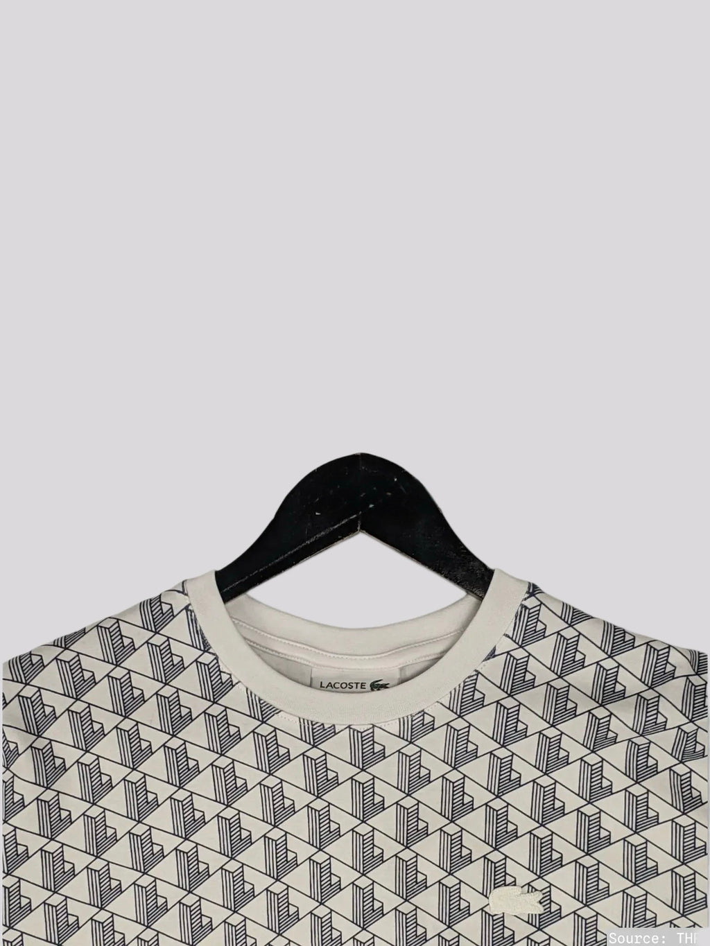 Lacoste | Round-Neck Tee | White | M
