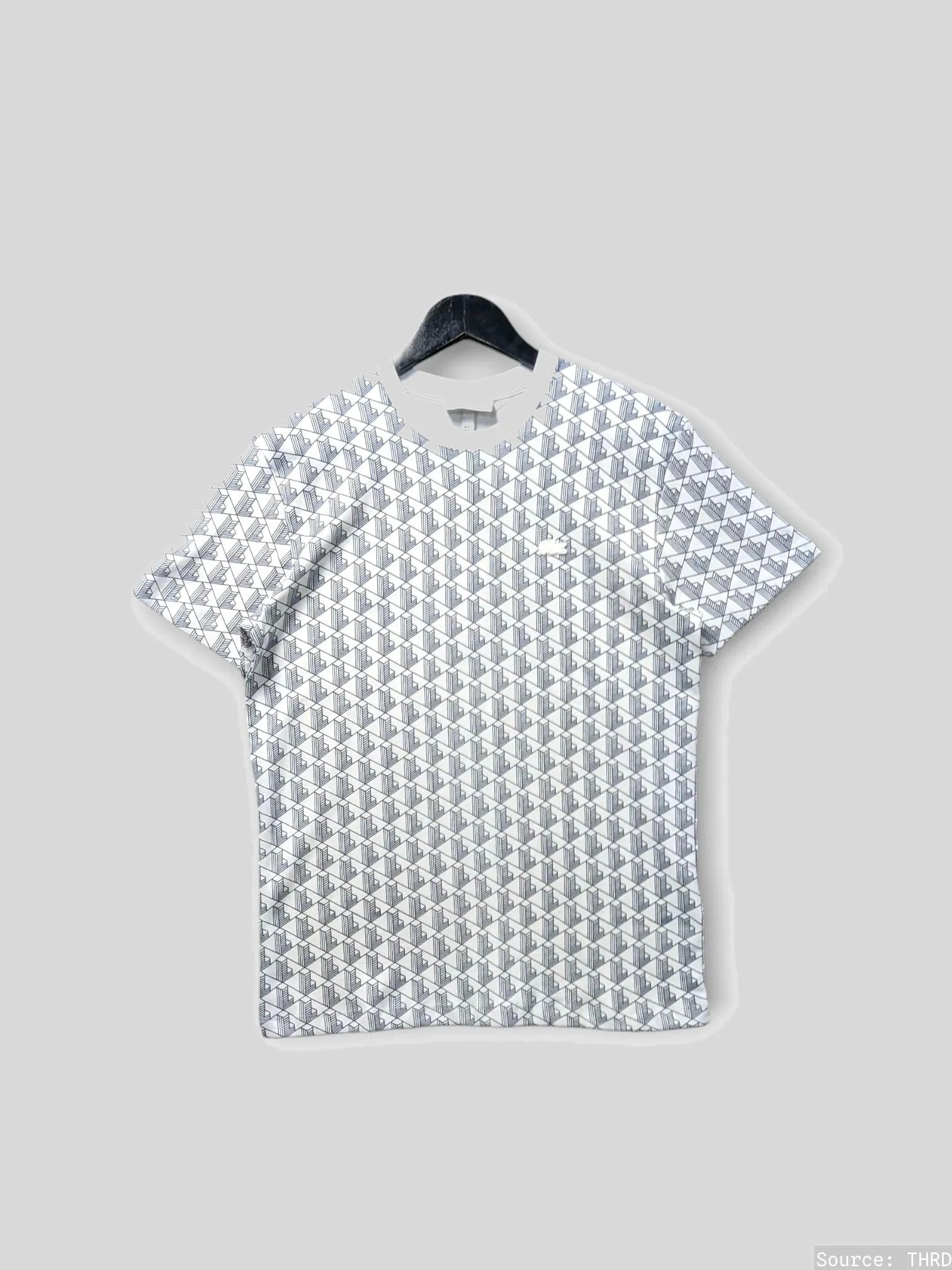 Lacoste | Round-Neck Tee | White | M