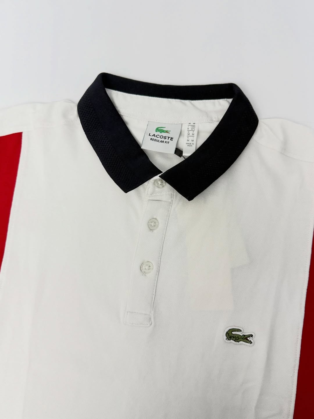 LACOSTE HERITAGE COLOURBLOCK POLO-SLIM FIT