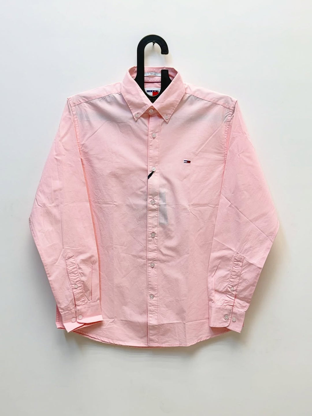 Tommy Hilfiger Heritage Logo Shirt – Pastel Pink