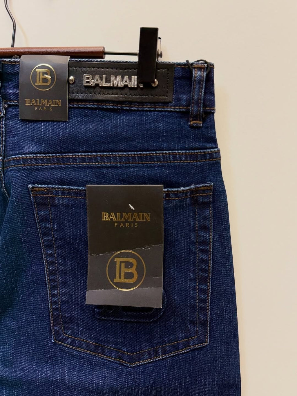 Balmain Paris Men’s Slim-Fit Indigo Denim Jeans