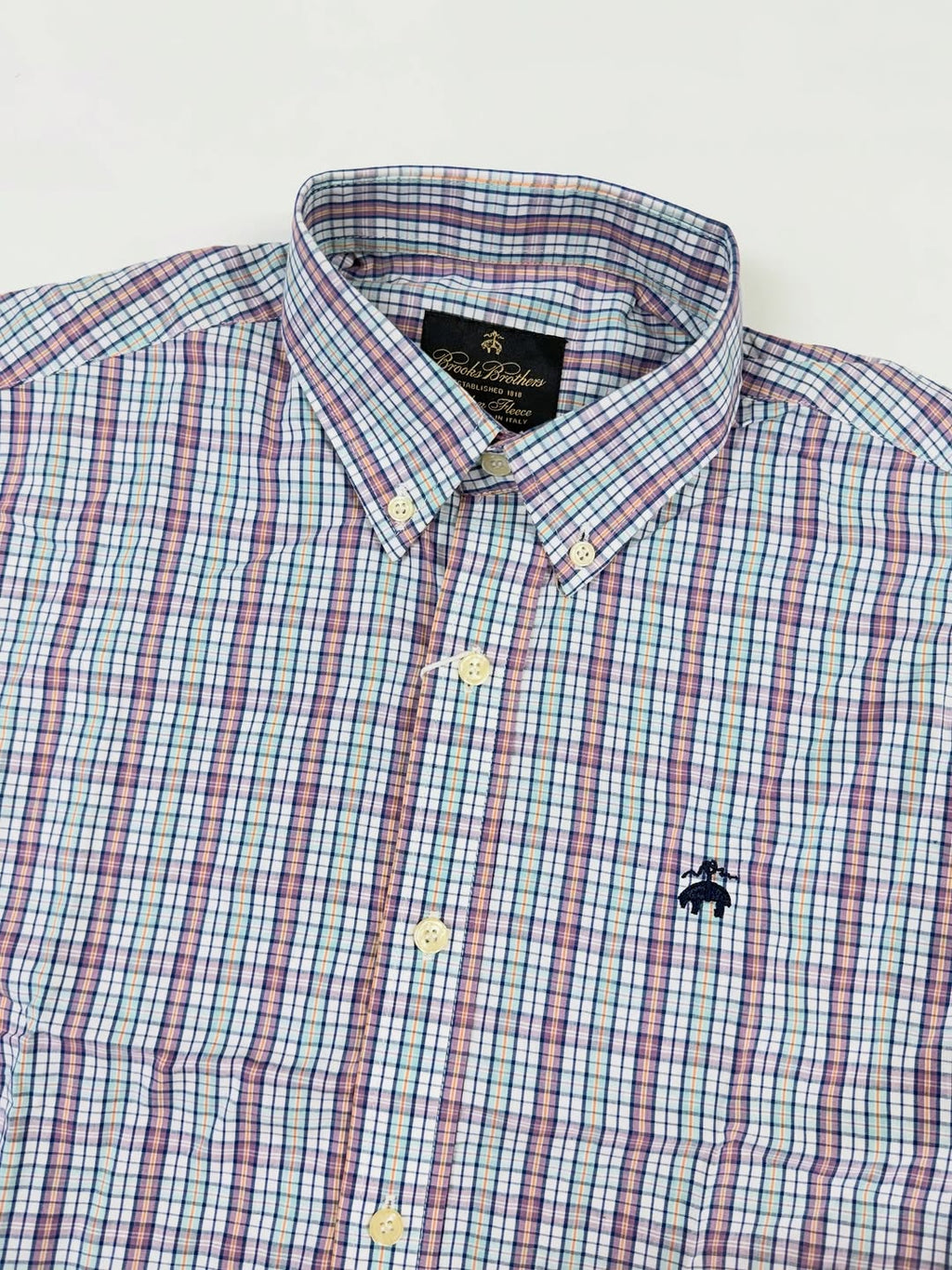 Brooks Brothers Classic Tattersall Check Button-Down Shirt