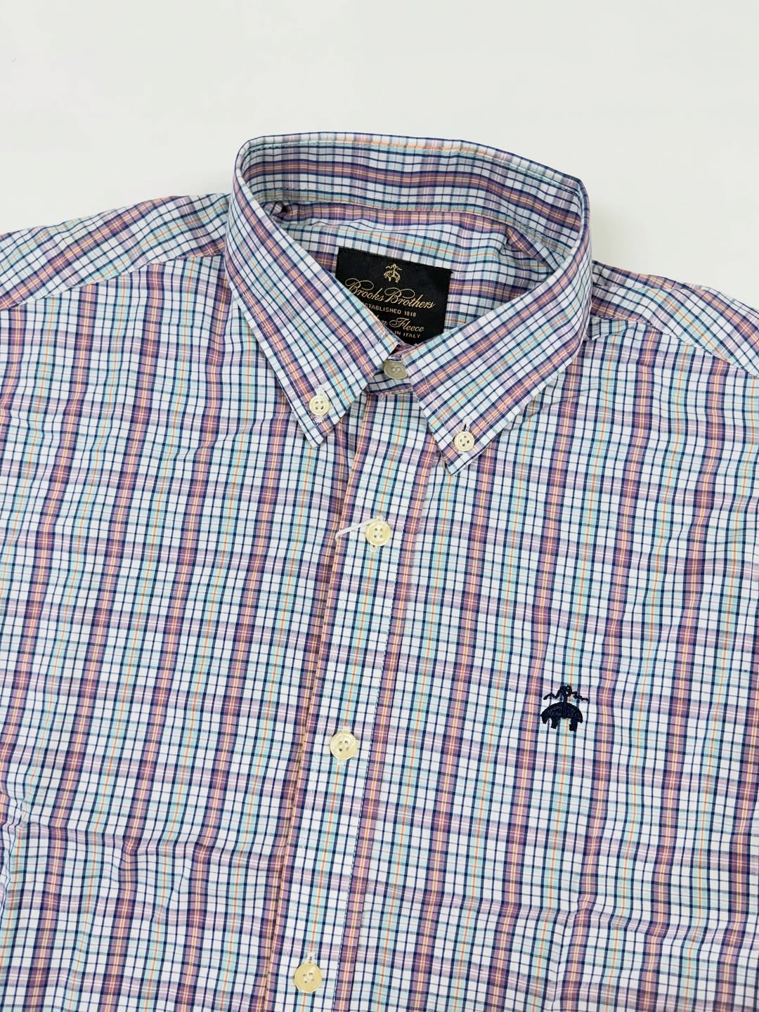Brooks Brothers Classic Tattersall Check Button-Down Shirt