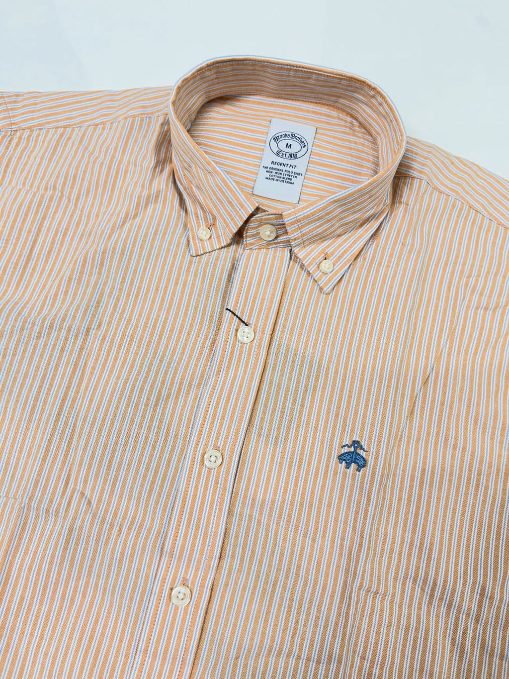 Brooks Brothers Men’s Regent Fit Striped Oxford Shirt
