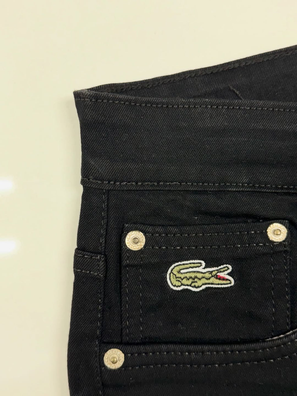 Lacoste Premium Core Black Jeans