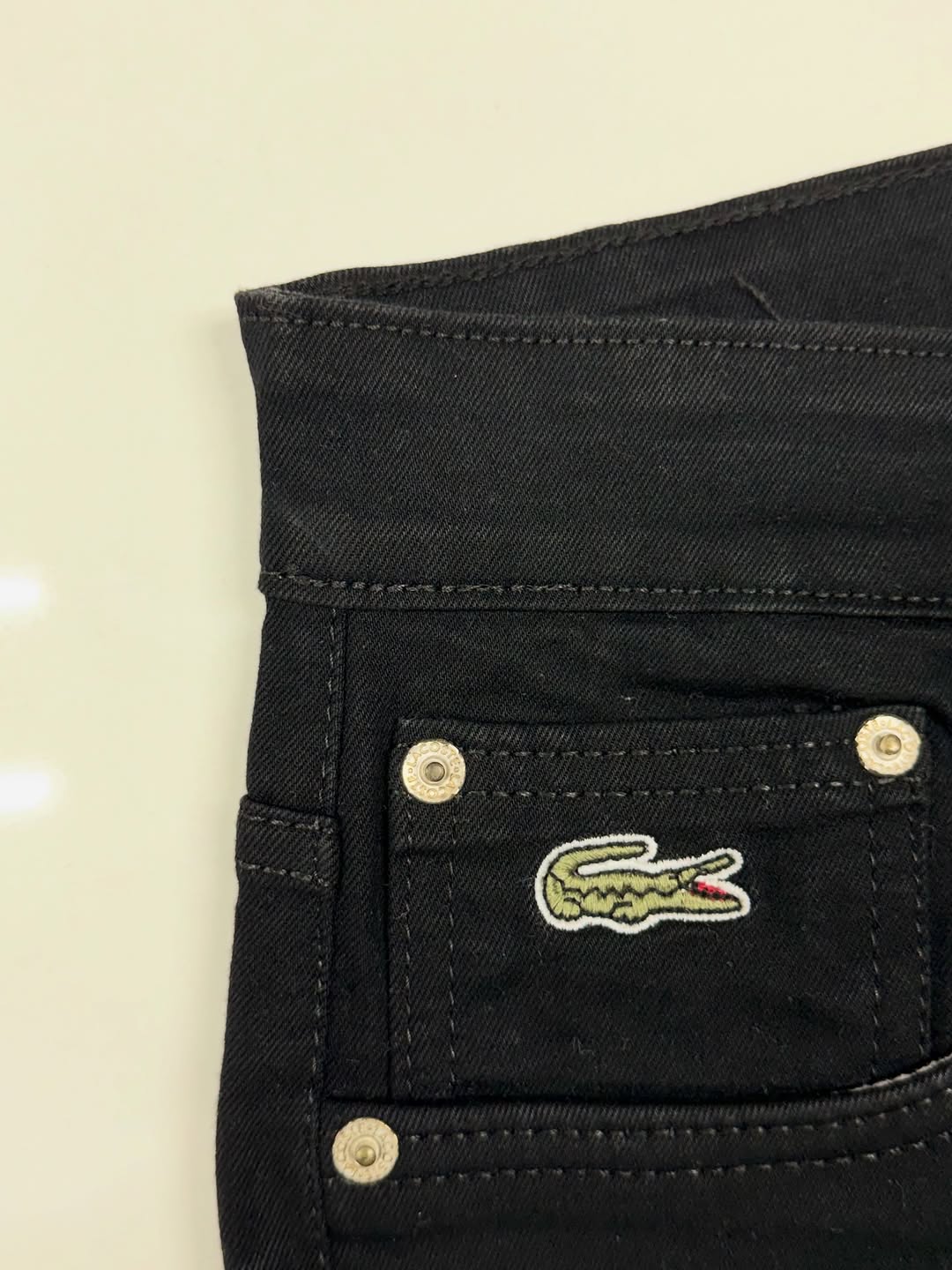 Lacoste Premium Core Black Jeans