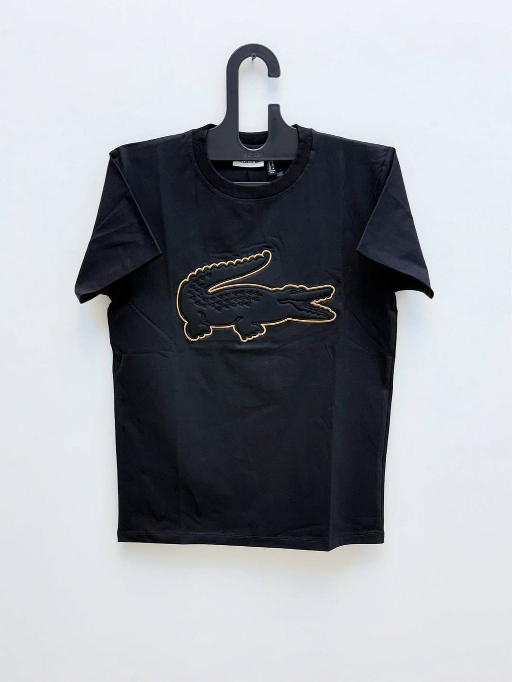 LACOSTE SIGNATURE BIG CROC EMBROIDERED T-SHIRT