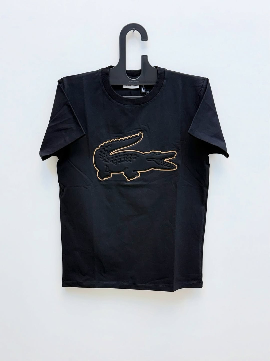 LACOSTE SIGNATURE BIG CROC EMBROIDERED T-SHIRT