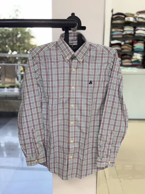 Brooks Brothers Classic Tattersall Check Button-Down Shirt